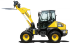Pale gommate Komatsu WA80-6