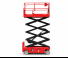 Piattaforme aeree a forbice Piattaforme aeree verticali a pantografo su ruote Manitou 100 SEC S3
