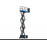 Piattaforme aeree a forbice Piattaforme aeree verticali a pantografo su ruote Aichi SV06E1NL 
