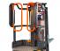 Piattaforme aeree articolate telescopiche Piattaforme aeree verticali Faraone Elevah 40 Tires