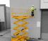 Piattaforme aeree a forbice Piattaforme aeree verticali a pantografo su ruote Haulotte Compact 10N