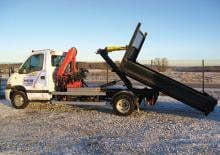 Autocarri con cassone ribaltabile roll off Palfinger City C 04