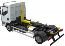 Autocarri con cassone ribaltabile roll off Palfinger HT 08 TEC 5 