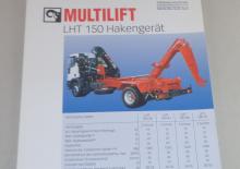 Autocarri con cassone ribaltabile roll off Multilift LHT 150.46