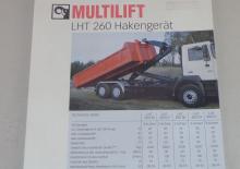 Autocarri con cassone ribaltabile roll off Multilift LHT 260.59