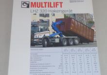 Autocarri con cassone ribaltabile roll off Multilift LHZ 320.51