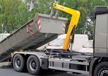 Autocarri con cassone ribaltabile roll off Palfinger P 08