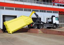 Autocarri con cassone ribaltabile roll off Palfinger P 20 A 