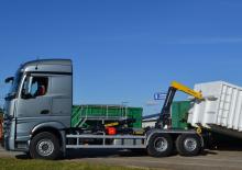 Autocarri con cassone ribaltabile roll off Palfinger PH T18 SLD 5 