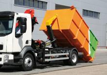 Autocarri con cassone ribaltabile roll off Palfinger T 07