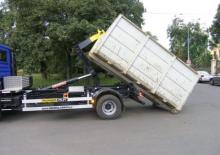 Autocarri con cassone ribaltabile roll off Palfinger T 07 S