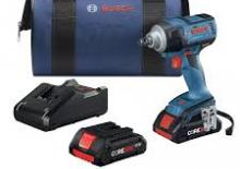 Avvitatori ad inpulsi a batteria Bosch GDS 18V-221B25