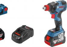 Avvitatori ad inpulsi a batteria Bosch GDX 18V-200 C