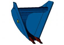Benne per escavatori Arden T21G45