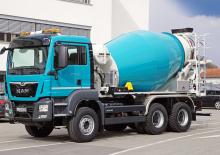 Betoniere su autotelaio Liebherr HTM 1205 F