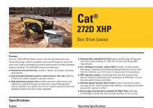 Minipale Caterpillar 272D XHP