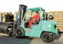 Carrelli elevatori frontali a gas Mitsubishi FG55N