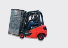 Carrelli elevatori frontali a gas Linde H18 CNG 