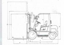 Carrelli elevatori frontali a gas Patria PFG 30 TH 2