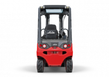 Carrelli elevatori frontali elettrici Linde E30RL duplex