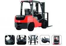 Carrelli elevatori frontali a gas Toyota 02-8 FGJF 35 