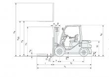 Carrelli elevatori frontali diesel Toyota 06-8 FD 20F 