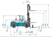 Carrelli elevatori frontali diesel Konecranes SMV 23,6-1200  B