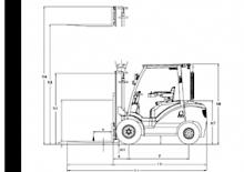 Carrelli elevatori frontali diesel DanTruck 3435 DY