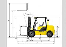 Carrelli elevatori frontali diesel Hyundai 50 DA 7 E