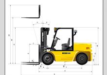 Carrelli elevatori frontali diesel Hyundai 50 DS 7 E