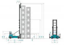 Carrelli elevatori frontali diesel Konecranes SMV 52 G 3
