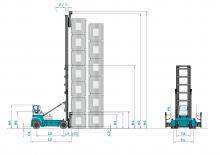 Carrelli elevatori frontali diesel Konecranes SMV 52 G 4