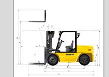 Carrelli elevatori frontali diesel Hyundai 60 DS 7 E