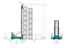 Carrelli elevatori frontali diesel Konecranes SMV 7/8 ECB 90 II