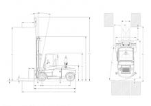 Carrelli elevatori frontali diesel DanTruck 9476 Power +