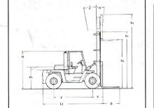 Carrelli elevatori frontali diesel Clark C 500 70 D