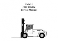Carrelli elevatori frontali diesel Clark CDP 164