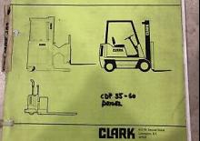 Carrelli elevatori frontali diesel Clark CDP 35
