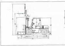 Carrelli elevatori frontali diesel Heli CPCD 100 W