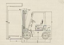 Carrelli elevatori frontali diesel Doosan D 18 S