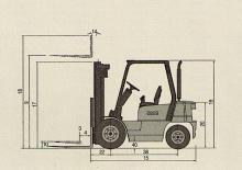 Carrelli elevatori frontali diesel Doosan D 20 S 3