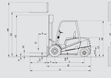 Carrelli elevatori frontali diesel Desta D 35