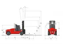 Carrelli elevatori frontali diesel Kalmar DCG 127-6