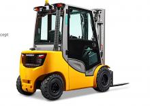 Carrelli elevatori frontali diesel Jungheinrich DFG 430s