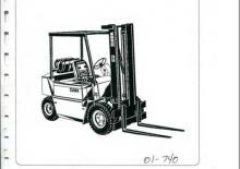 Carrelli elevatori frontali diesel Clark DPM 20 H