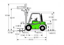 Carrelli elevatori frontali diesel Cesab Drago 300 H