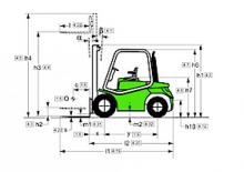 Carrelli elevatori frontali diesel Cesab Drago 350 E