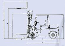 Carrelli elevatori frontali diesel Belet DV 50 BV