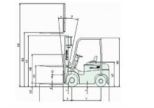Carrelli elevatori frontali diesel Artison EFD 25 ECO-Z