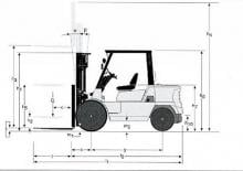 Carrelli elevatori frontali diesel Nissan F 04 D 40 HQ